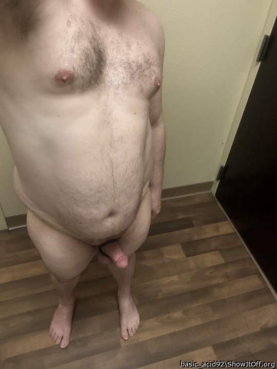 Always naked at home.