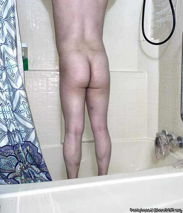 Photo of Man's Ass from Pantyhose1