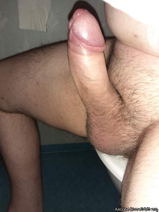 AWESOME hard dick...love the way that beauty stands up!!   