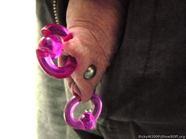 Fun with Acrylic Foreskin Rings
