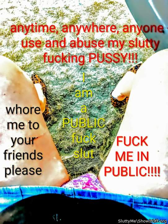 I'm a dirty whore