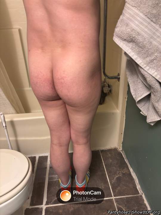Photo of Man's Ass from Pantyhose1
