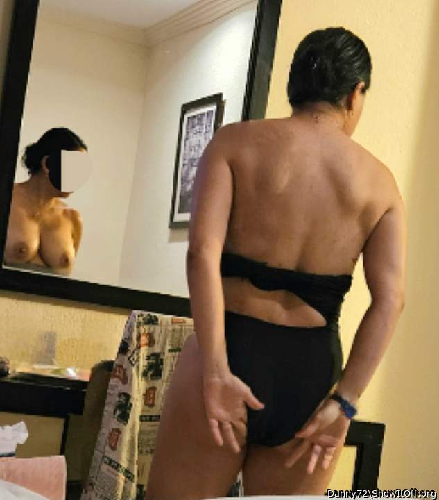 Trying to get my ass in a bikini