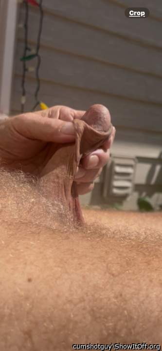 Photo of a schlong from cumshotguy