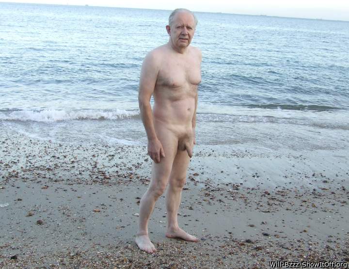 The local nudist beach