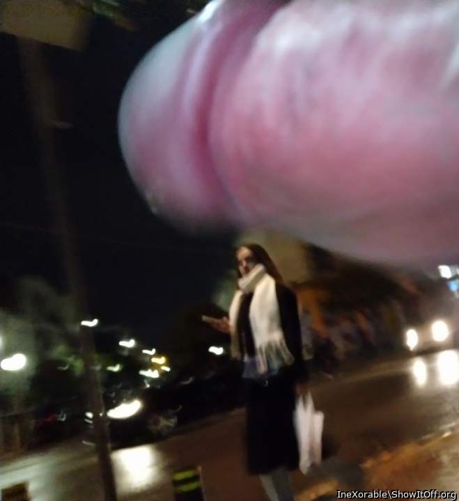 My naughty public knob!