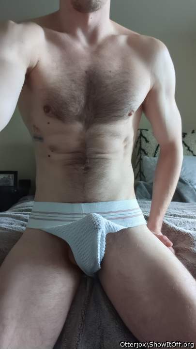 How do you not get hard in a jock?
