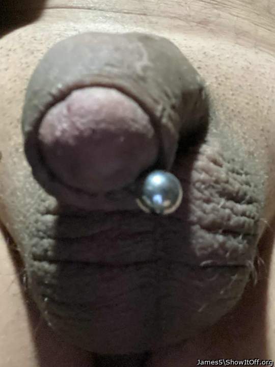 Almost out. foreskin sym.