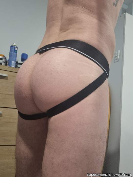 Fabulous hot sexy jock-strapped ass    