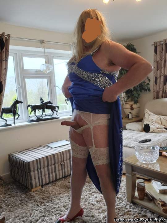 Sexy outfit. Sexier cock
