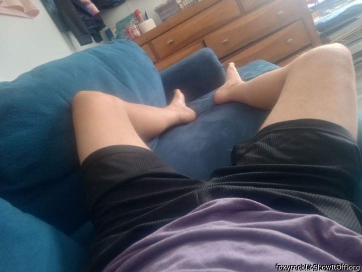 Spreading my legs