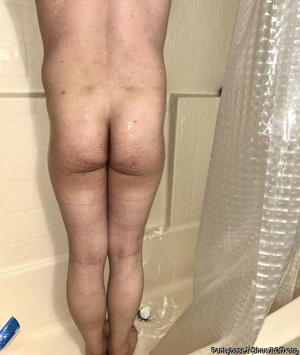 Photo of Man's Ass from Pantyhose1